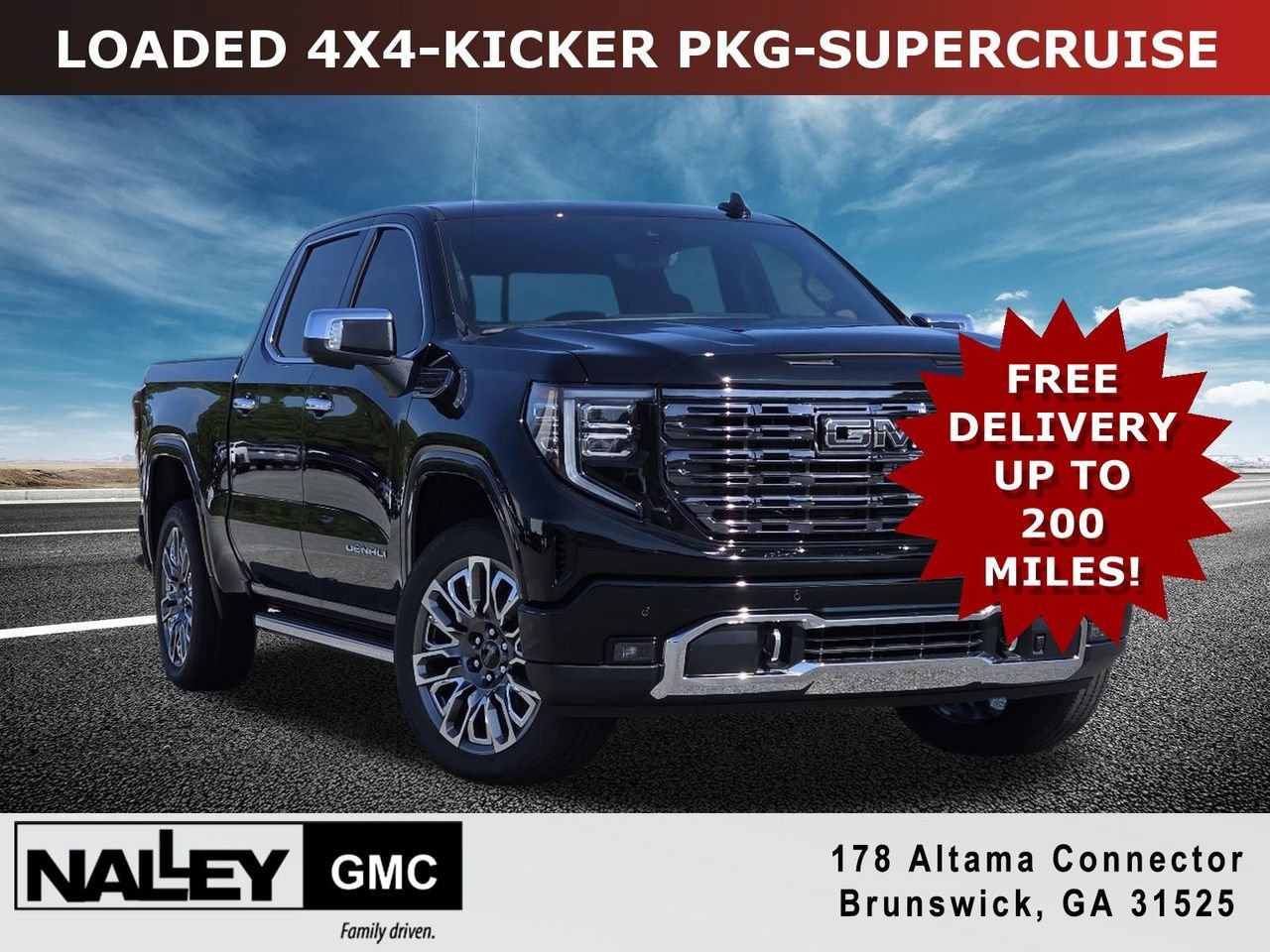 New 2026 Onyx Black GMC Denali Ultimate image 1
