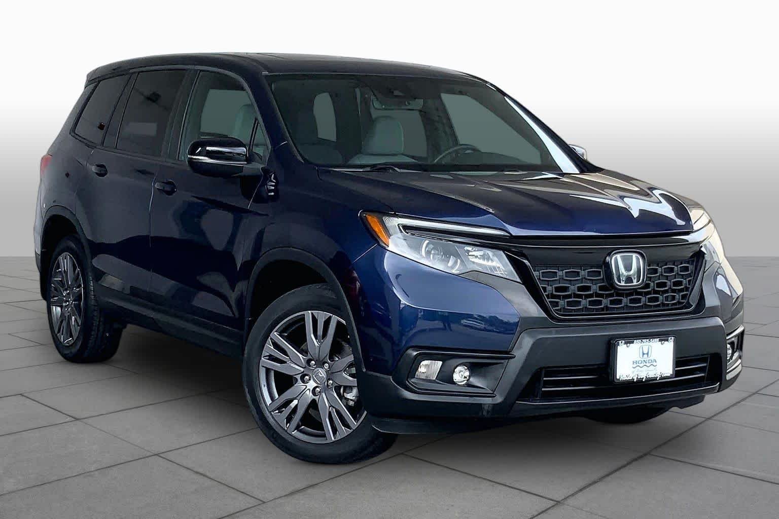 Used 2021 Obsidian Blue Pearl Honda EX-L image 3