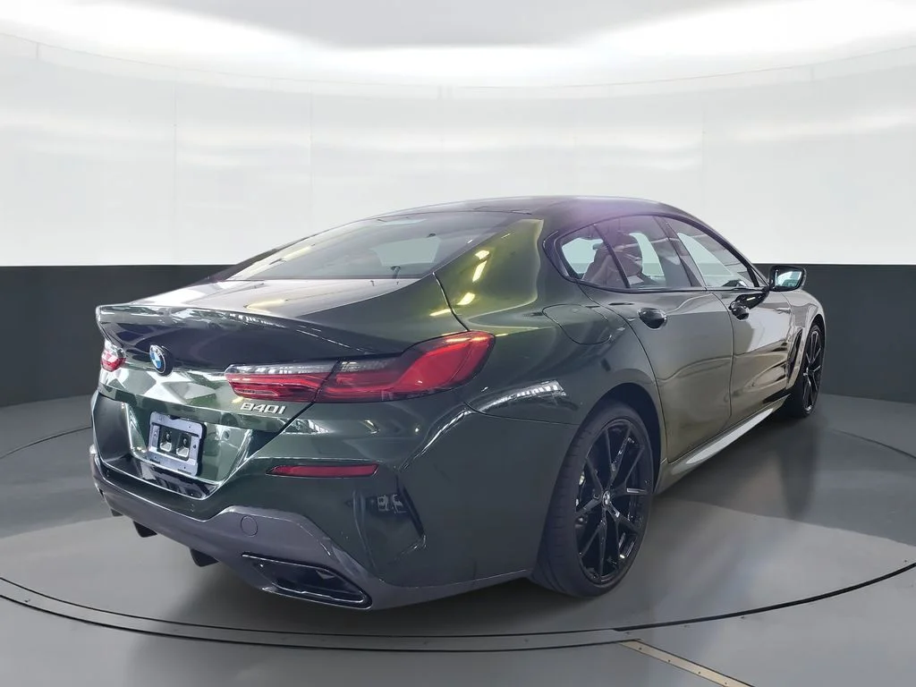 New 2026 San Remo Green Metallic BMW 840i Gran Coupe image 3
