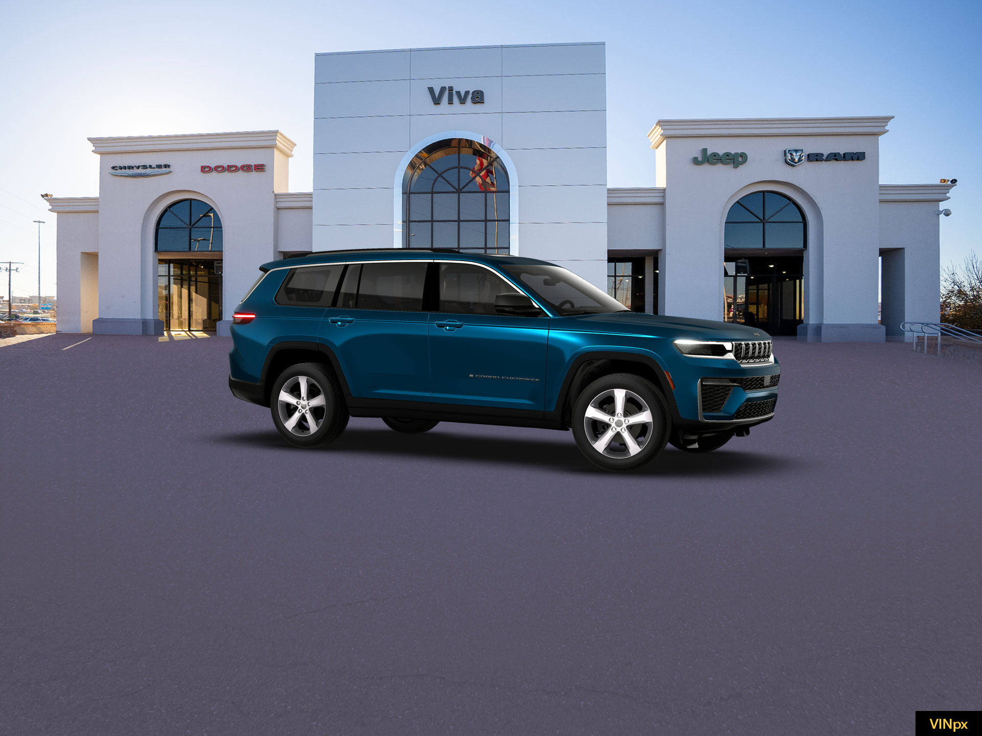New 2026 Fathom Blue Pearl-Coat Exterior Paint Jeep Limited image 10