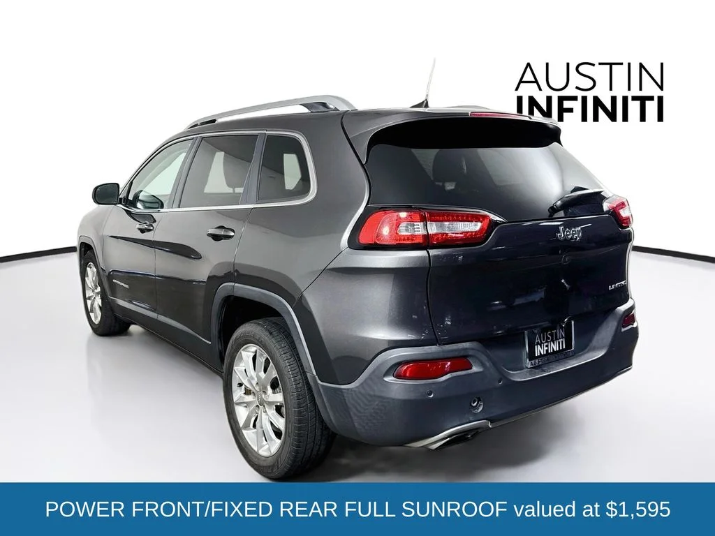 Used 2016 Gray Jeep Limited image 6