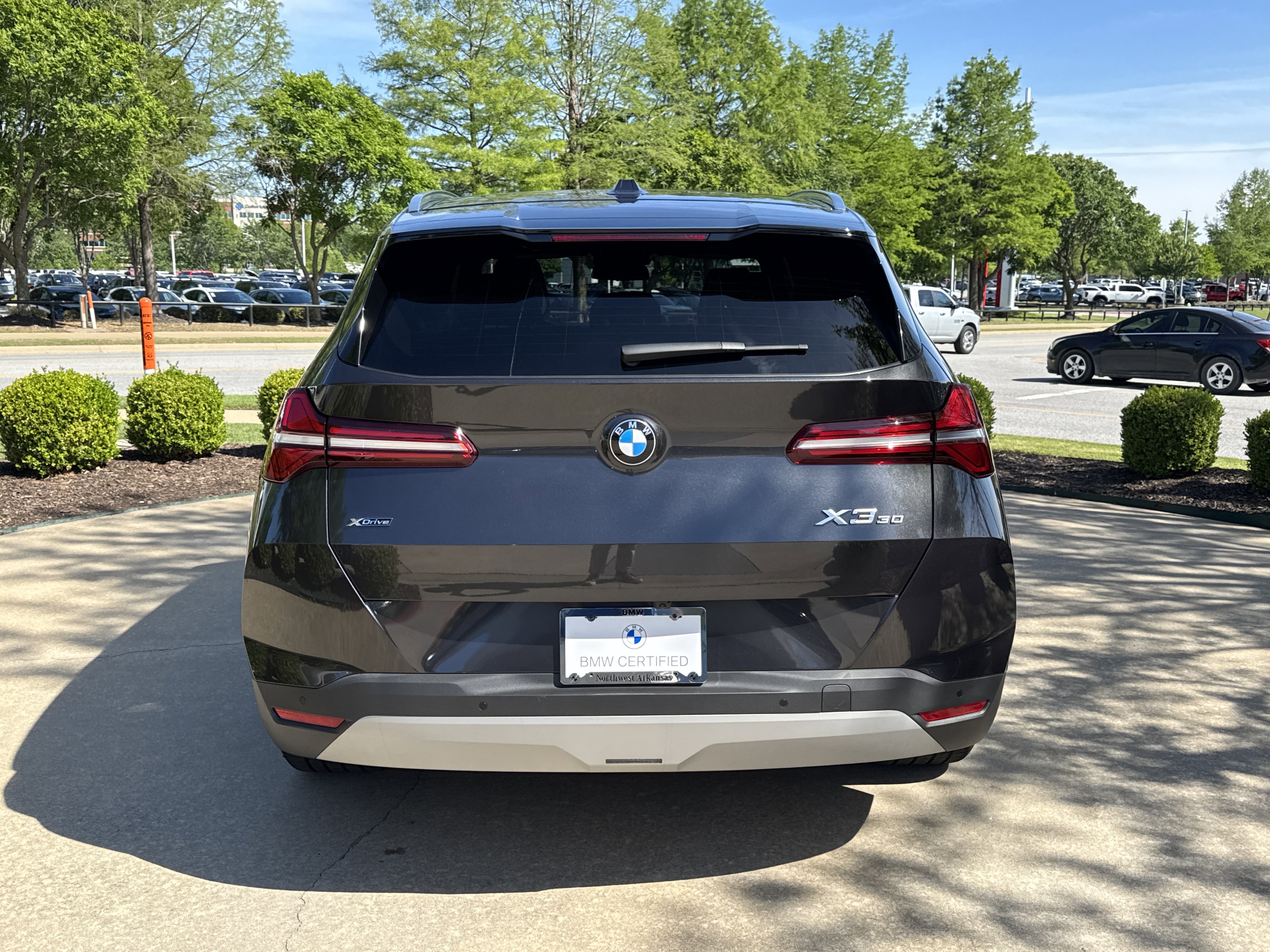 Certified Used 2025 Dark Graphite Metallic BMW 30 xDrive image 4