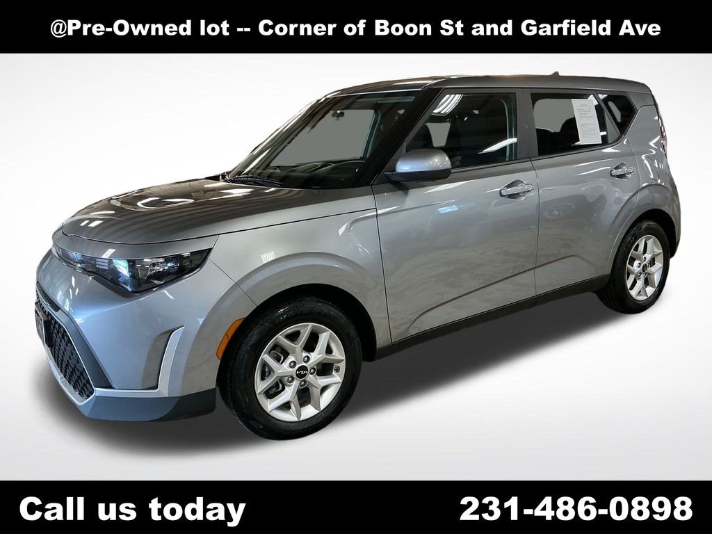 Used 2023 Gray Kia LX image 1