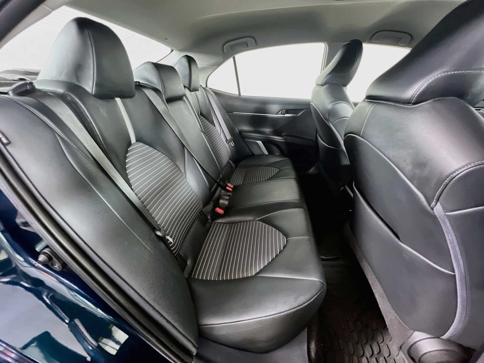 Used 2021 Galactic Aqua Mica Toyota SE image 26