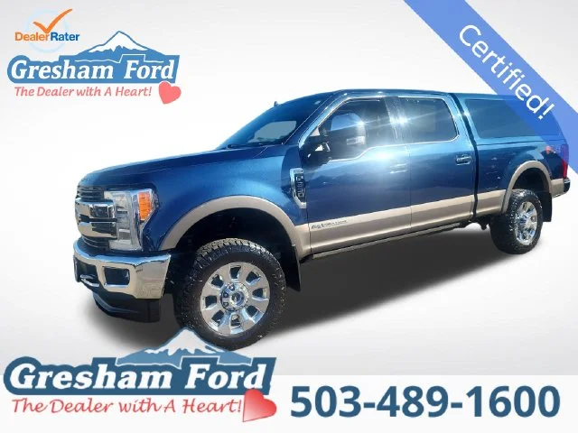 Certified Used 2019 Blue Ford King Ranch image 1