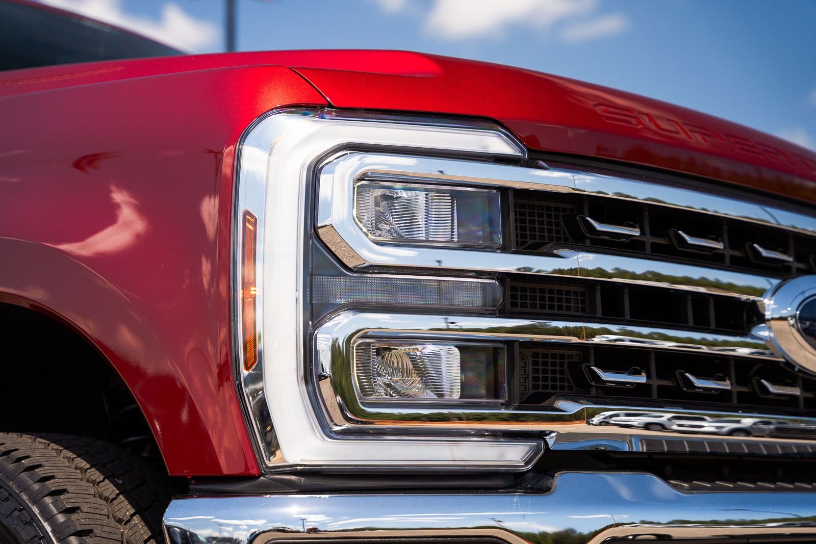 New 2026 Ruby Red Metallic Tinted Clearcoat Ford F-250® Lariat® image 10
