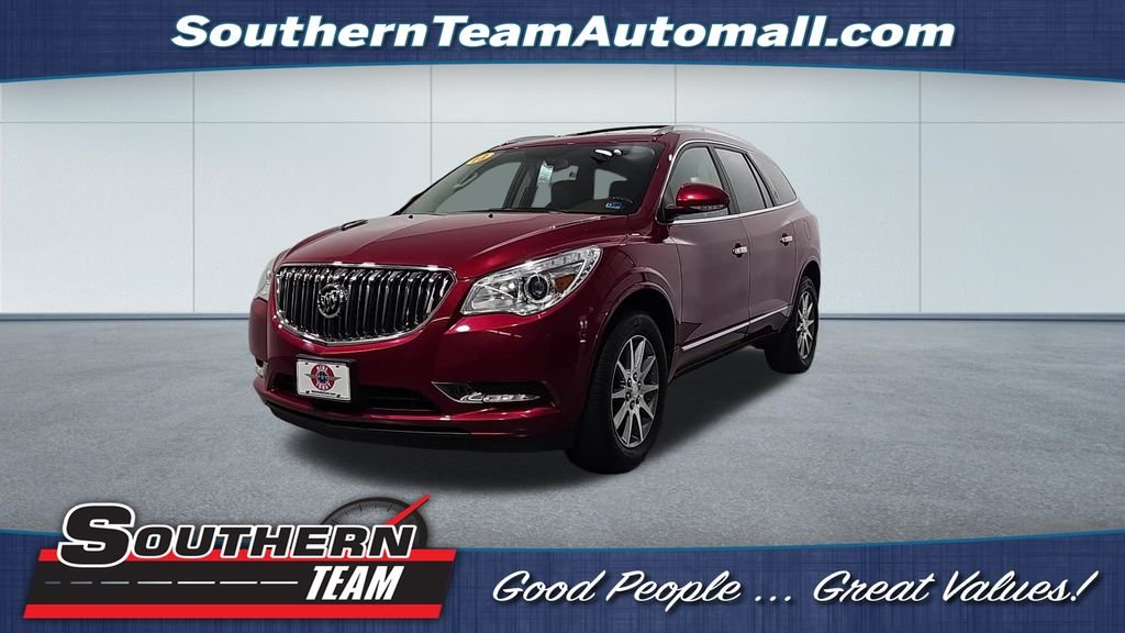 Used 2013 Crystal Red Tint Buick Leather Group image 1