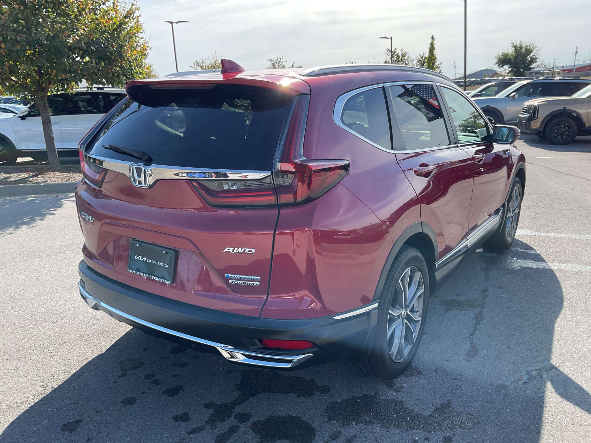 Used 2021 Radiant Red Metallic Honda Touring image 10