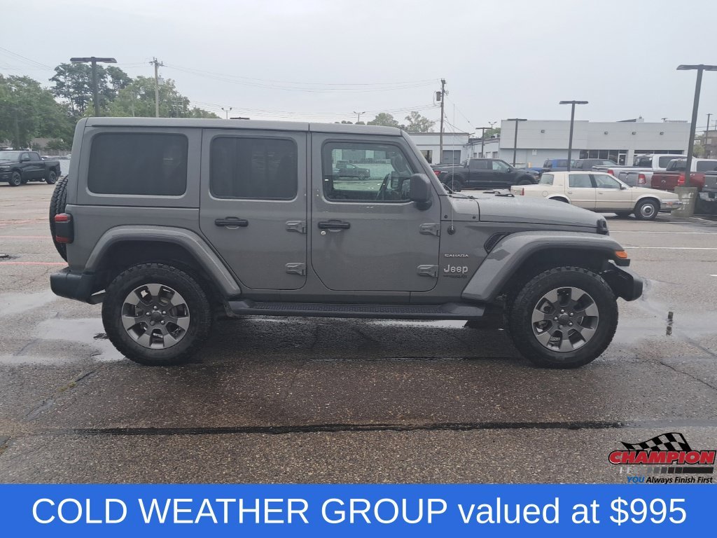 Used 2020 Gray Jeep Unlimited Sahara image 8