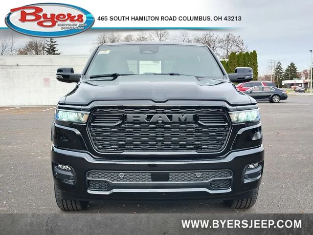 New 2026 Diamond Black Crystal Pearl-Coat Exterior Paint RAM Big Horn/Lone Star image 36