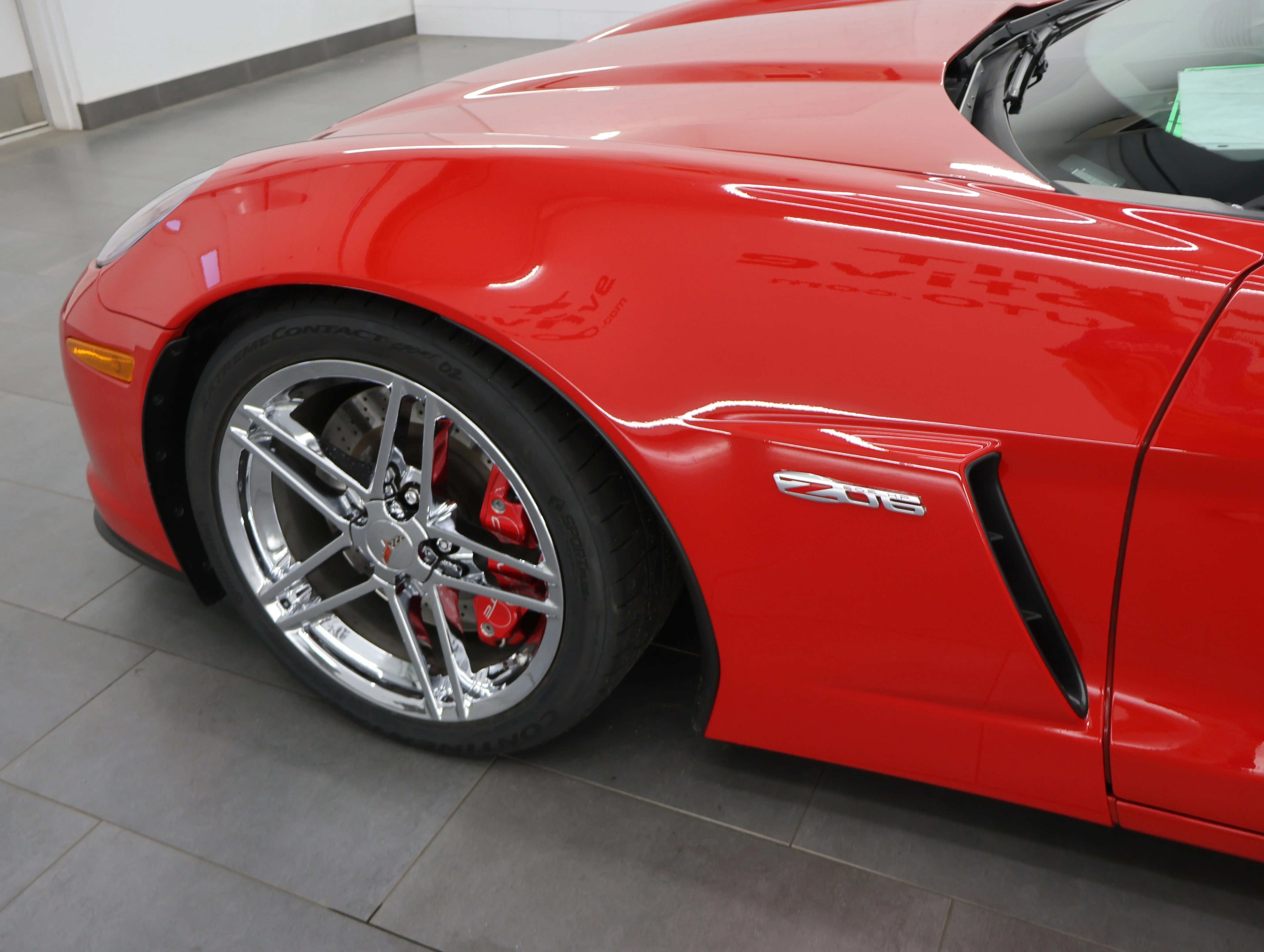 Used 2008 Victory Red Chevrolet Z06 image 29