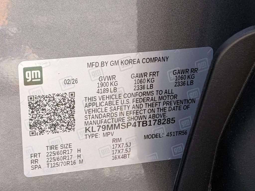 New 2026 Sterling Gray Metallic Chevrolet LS image 25