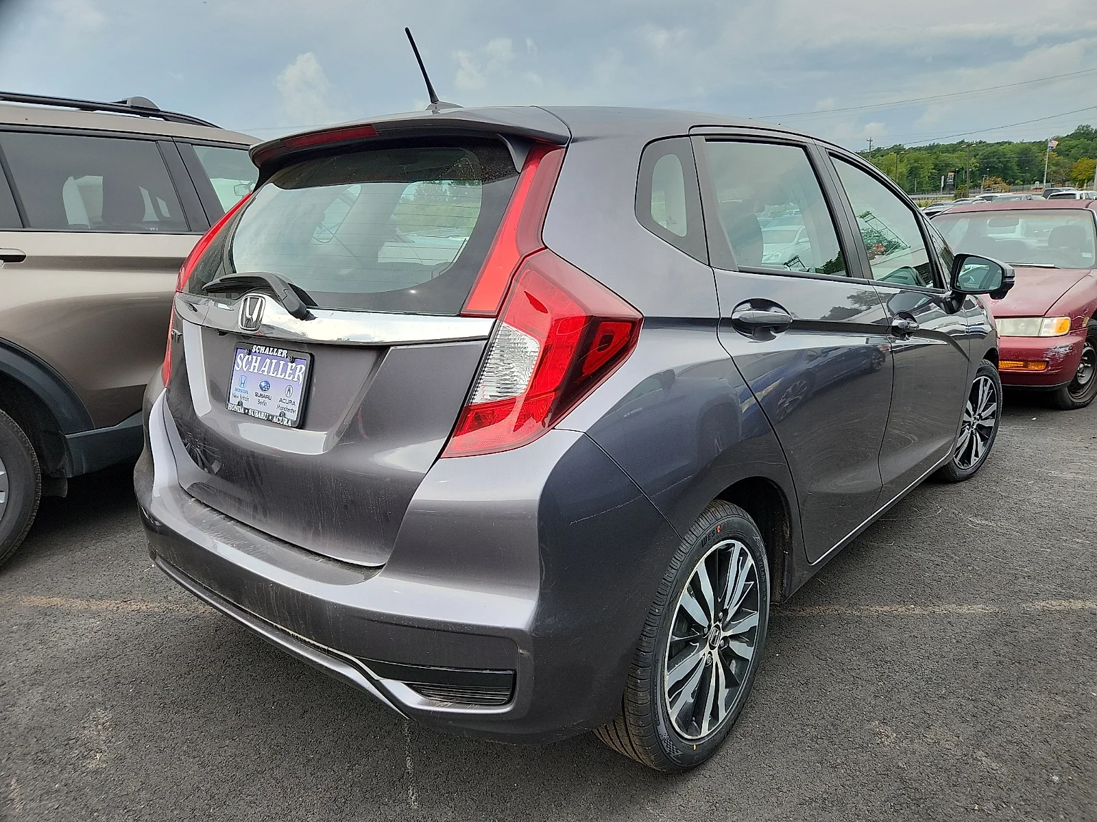 Certified Used 2019 Modern Steel Metallic Honda EX image 3