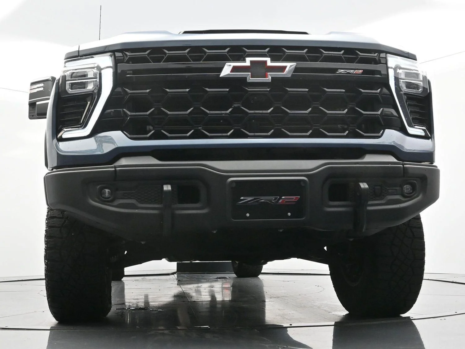 Used 2024 Lakeshore Blue Metallic Chevrolet ZR2 image 45