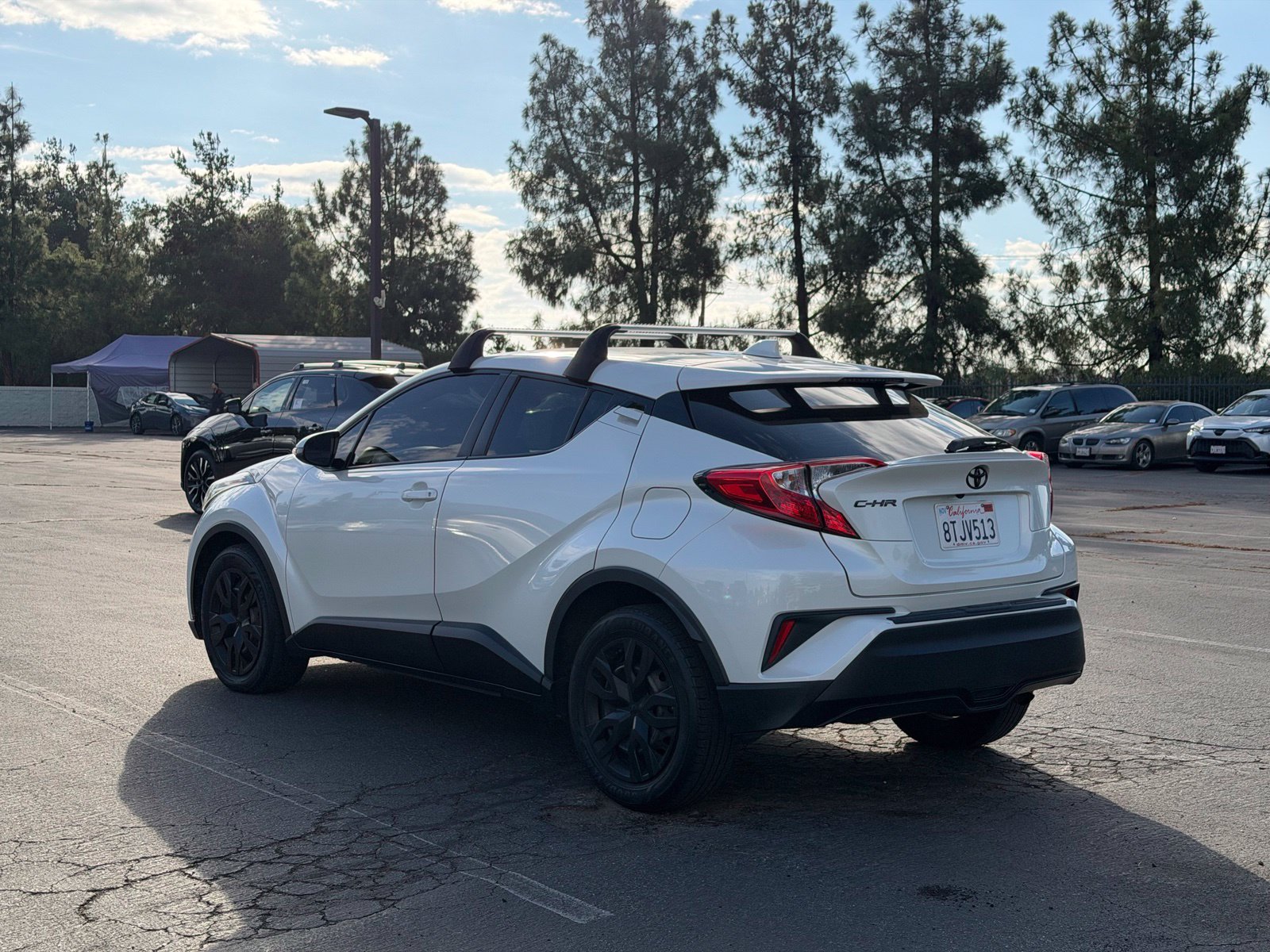 Used 2021 Blizzard Pearl Toyota LE image 3