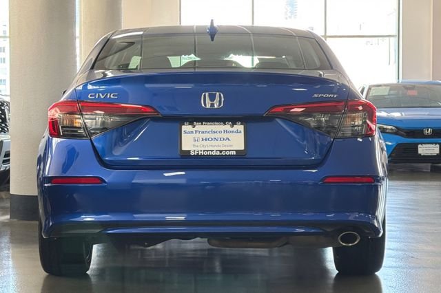 Certified Used 2023 Aegean Blue Metallic Honda Sport image 7