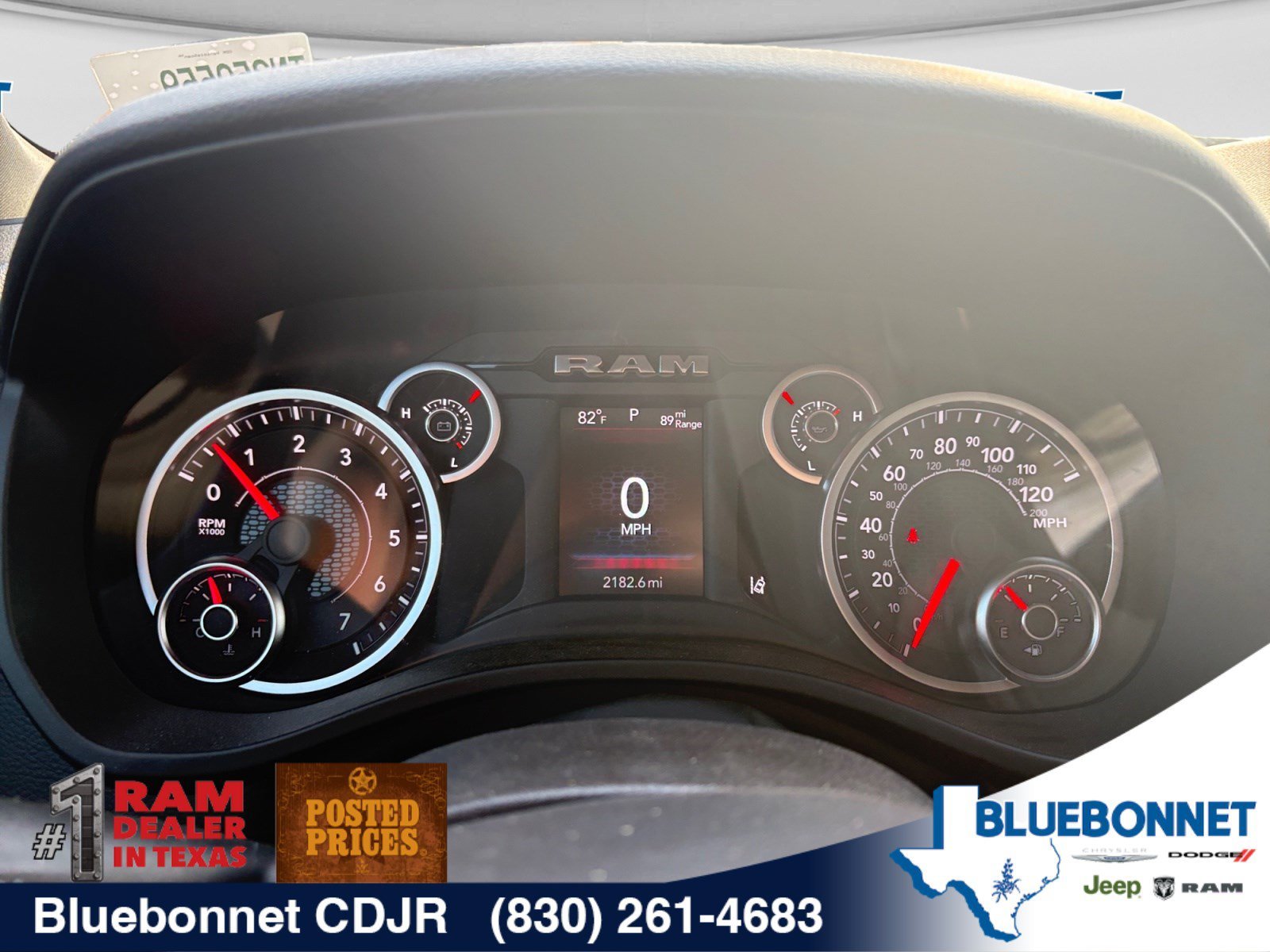 New 2026 Forged Blue Metallic Exterior Paint RAM Lone Star image 14