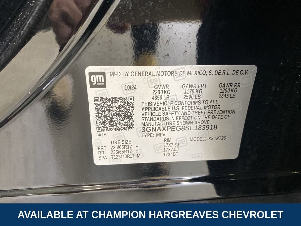 Used 2025 Black Metallic Chevrolet LT image 42