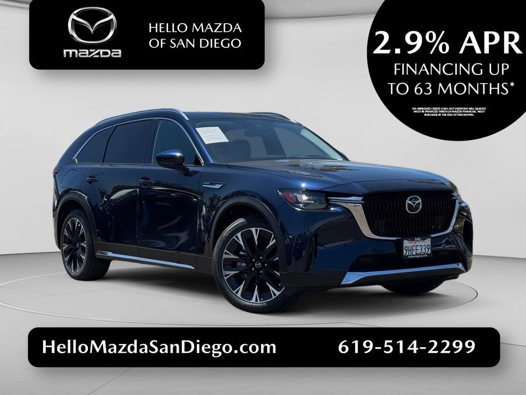 Certified Used 2024 Crystal Blue Mazda Premium image 1