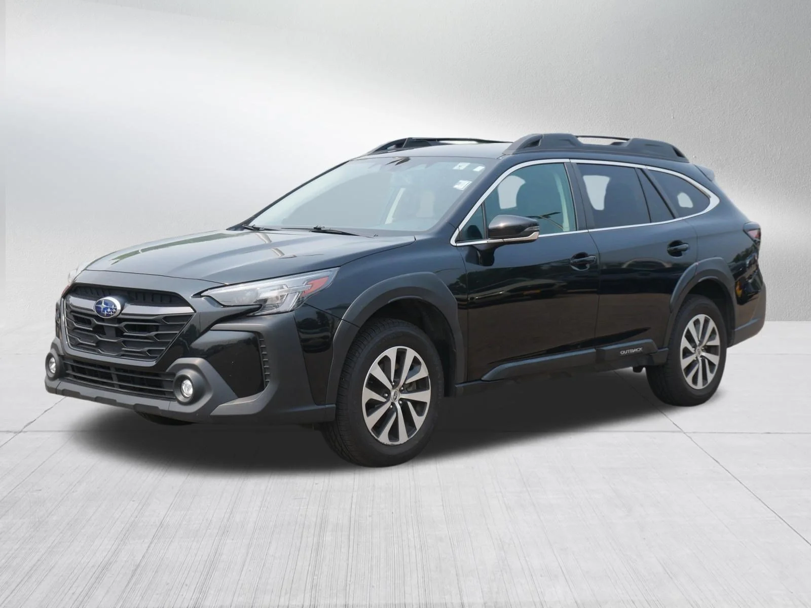 Used 2024 Crystal Black Silica Subaru Premium image 3