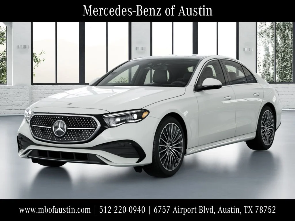 New 2027 White Mercedes-Benz E 350 image 1