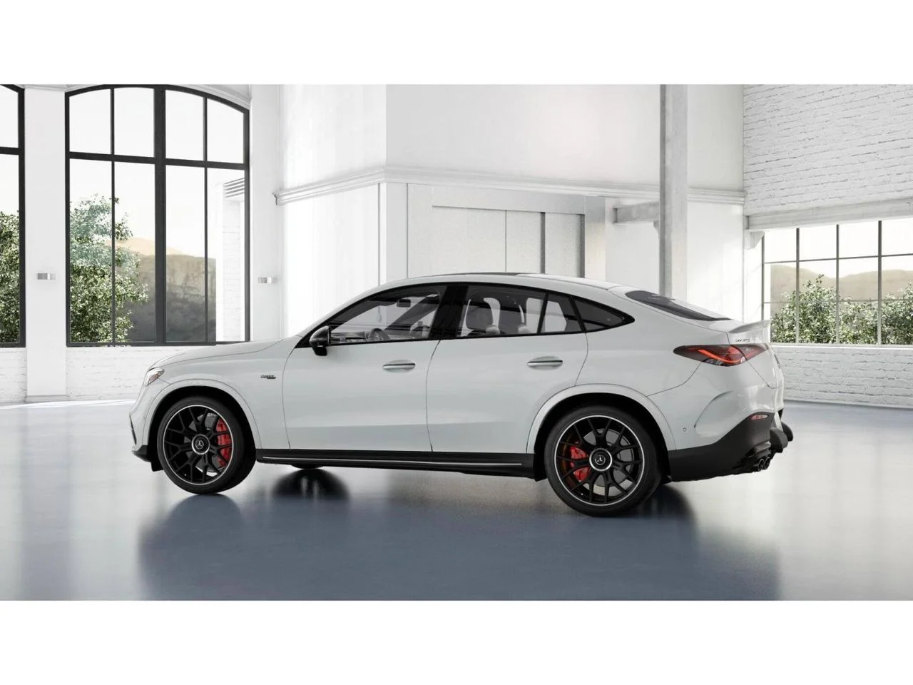 New 2027 MANUFAKTUR Moonlight White Metallic Mercedes-Benz AMG® GLC 53 4MATIC+ Coupe image 32