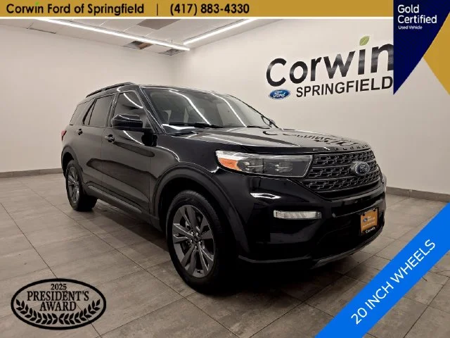 Certified Used 2022 Agate Black Metallic Ford XLT image 8