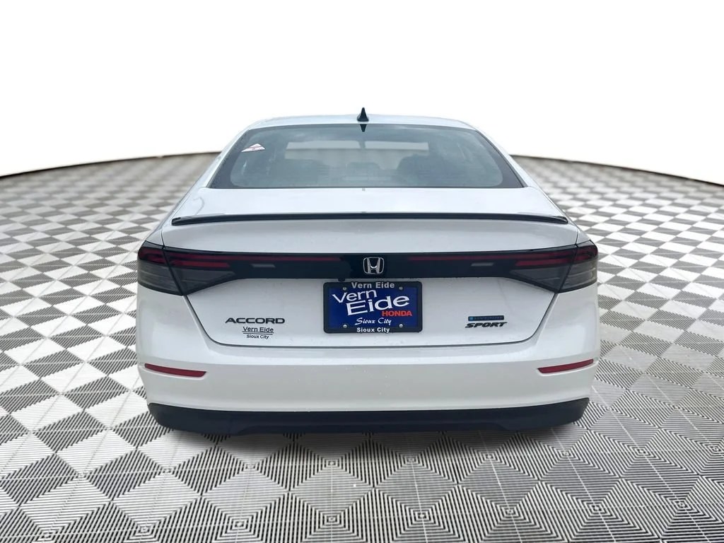 New 2026 Platinum White Pearl Honda Sport image 4