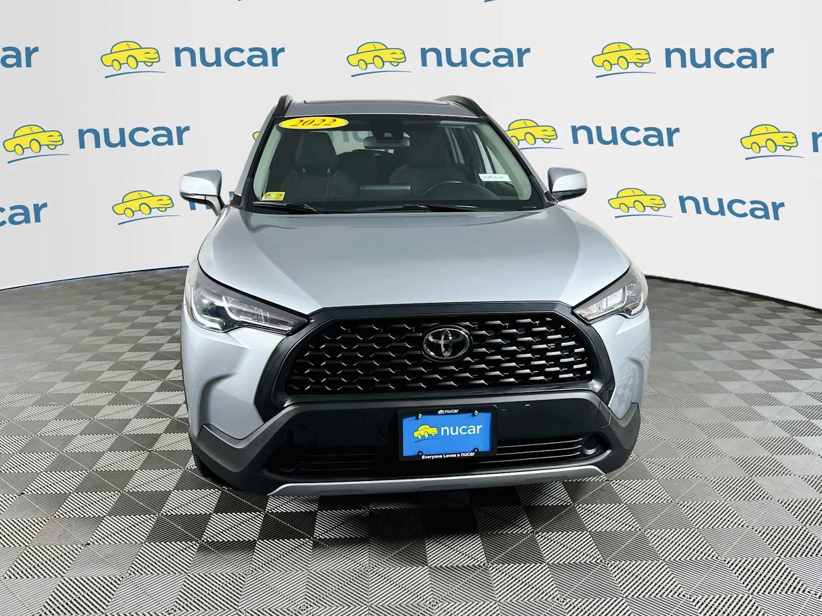 Used 2022 Sonic Silver Toyota LE image 2