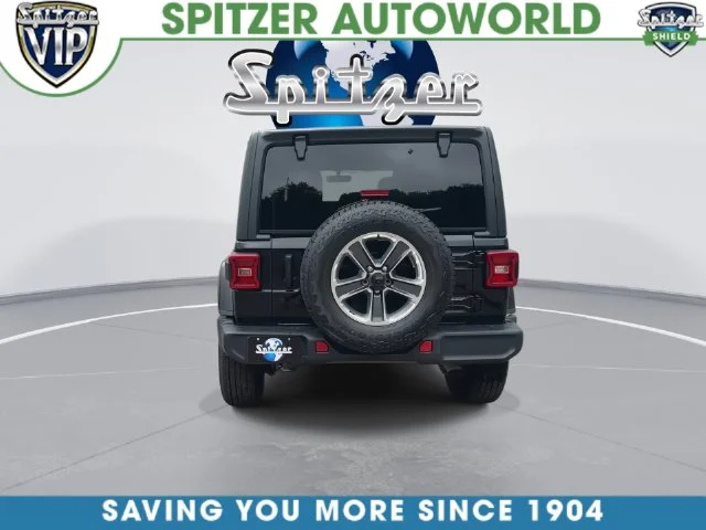 Used 2021 Black Jeep Unlimited Sahara image 13