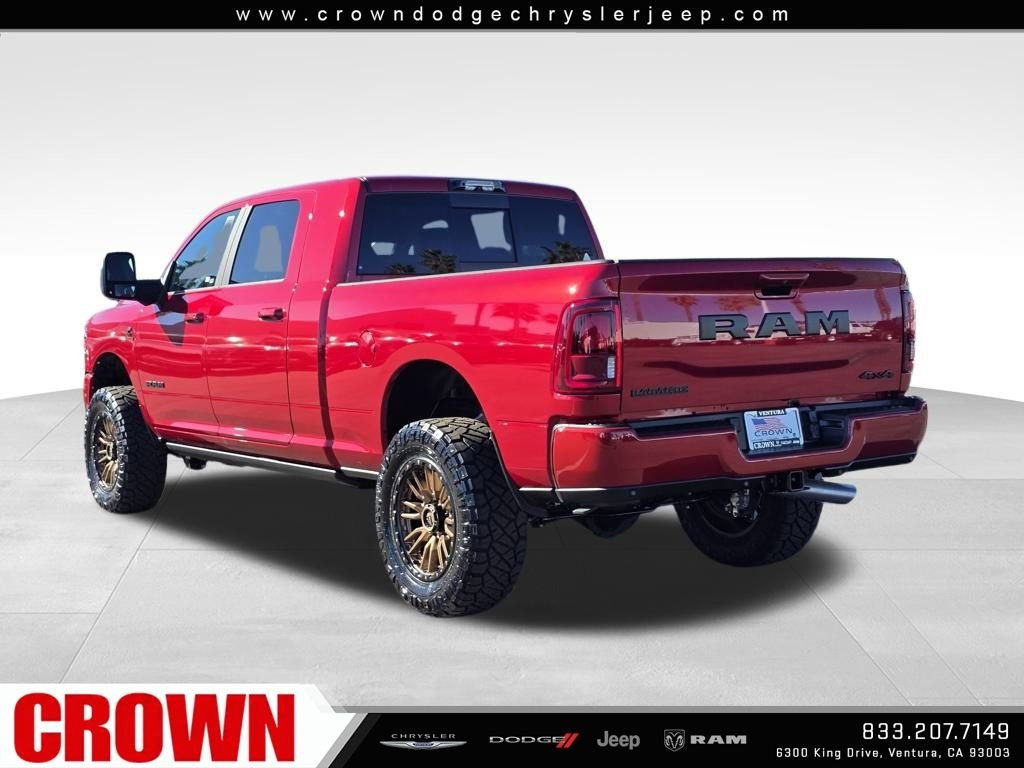 New 2026 Molten Red Pearl-Coat Exterior Paint RAM Laramie image 7