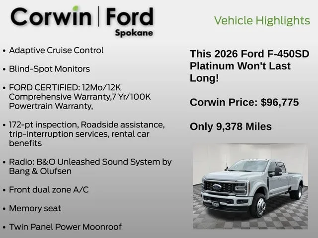 Certified Used 2026 Avalanche Ford Platinum image 7