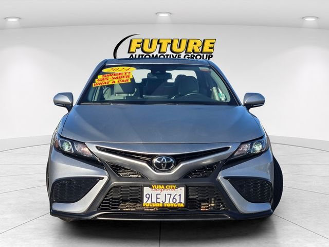 Used 2024 Silver Toyota SE image 2