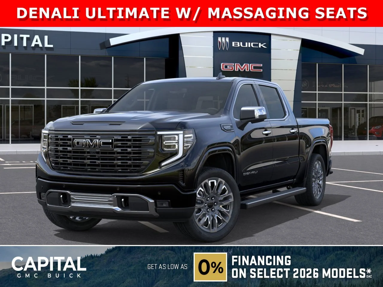 New 2026 ONYX BLACK GMC Denali Ultimate image 1