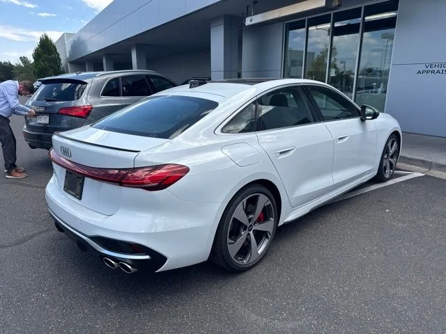 Used 2025 White Audi 3.0T Premium Plus image 4