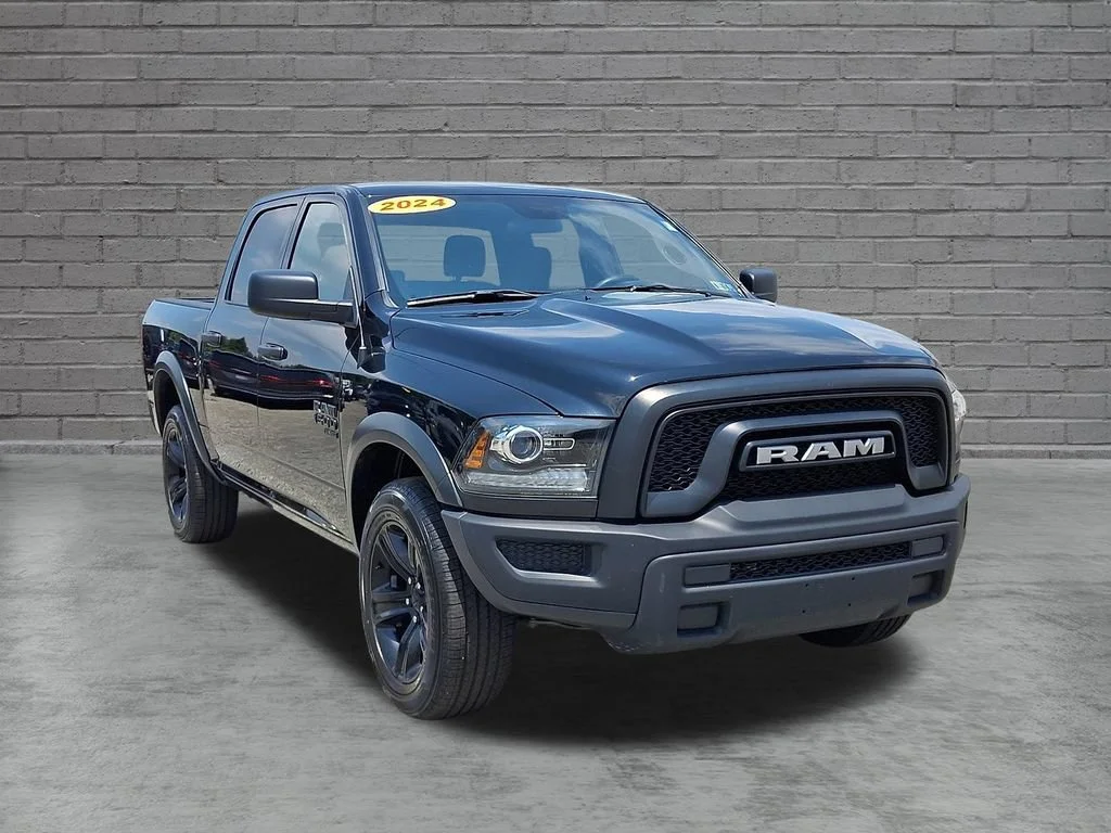 Used 2024 Diamond Black Crystal Pearlcoat Ram Warlock image 2