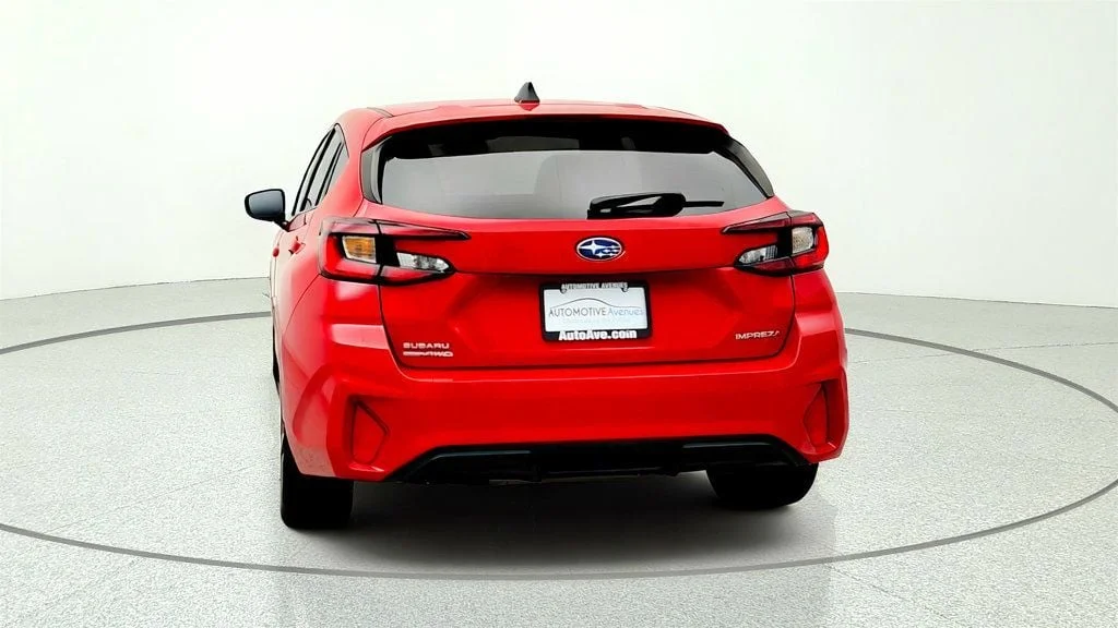 Used 2024 Pure Red Subaru Sport AWD w/ BSD/RCTA, All-Weather & Moonroof Pkg image 6