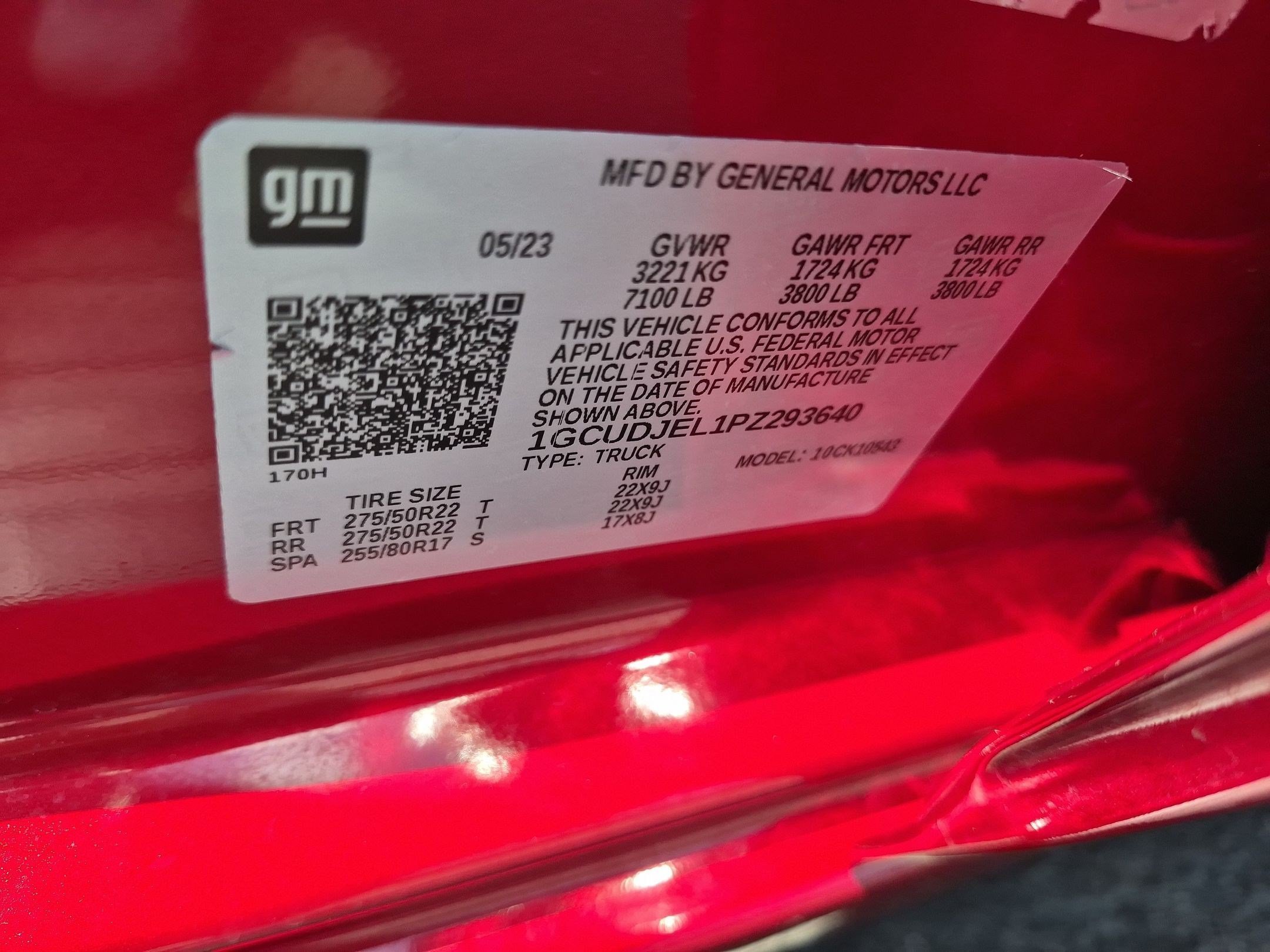 Certified Used 2023 Radiant Red Tintcoat Chevrolet High Country image 34