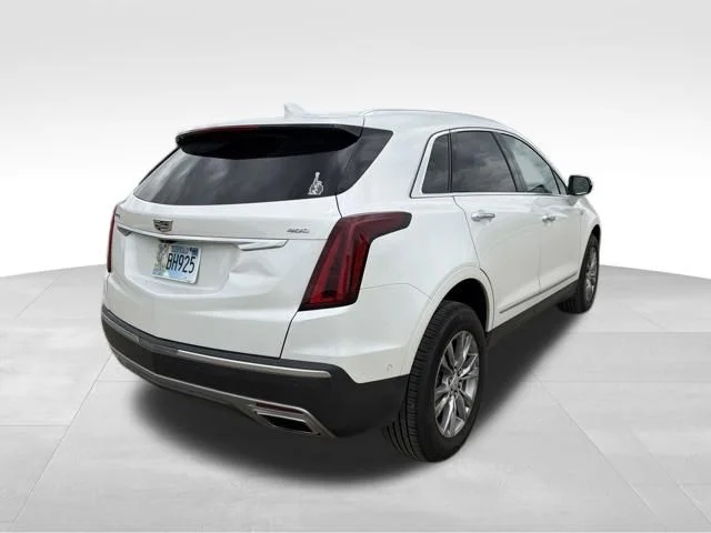 Used 2021 White Cadillac Premium Luxury image 3