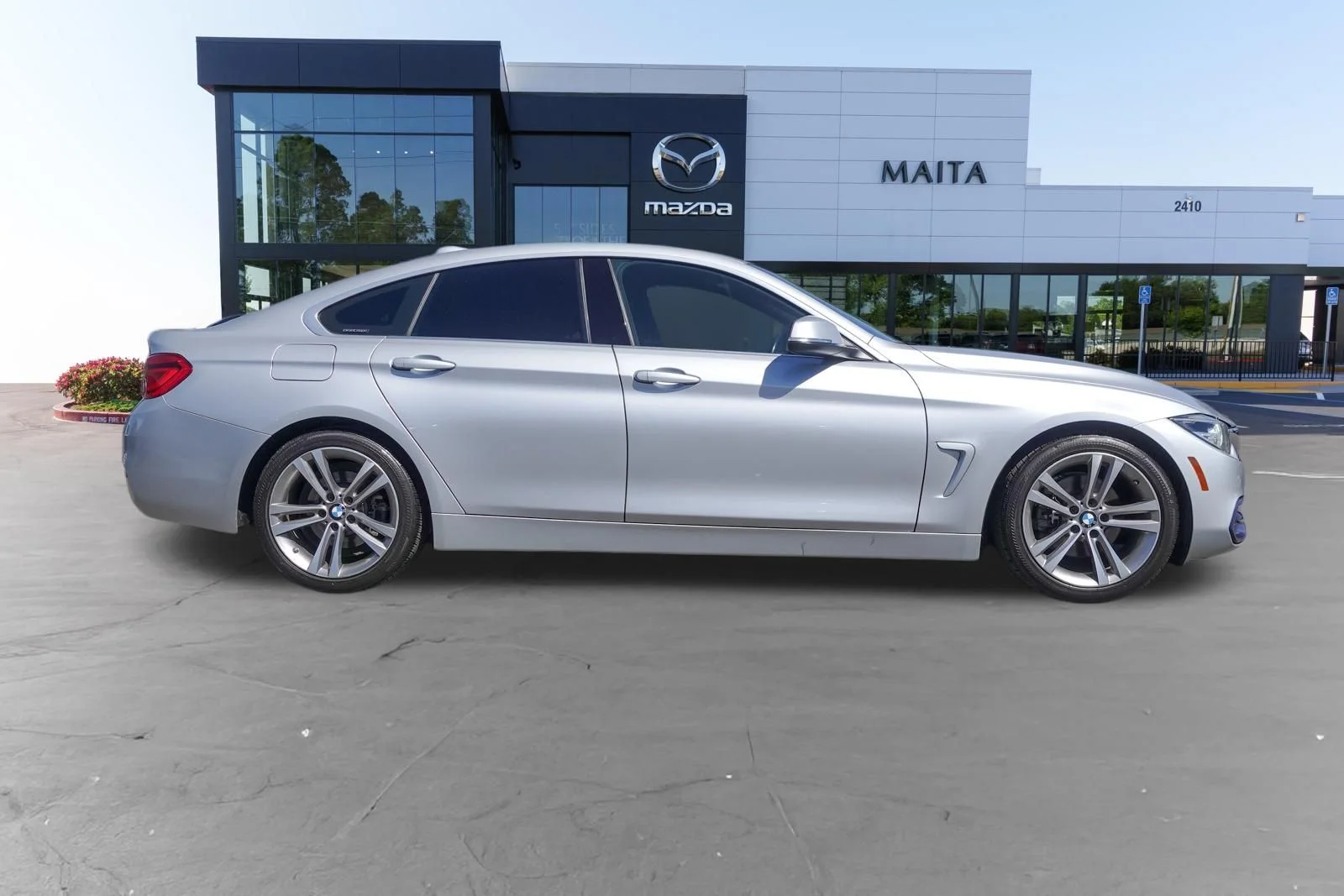 Used 2019 Glacier Silver Metallic BMW 430i Gran Coupe image 2