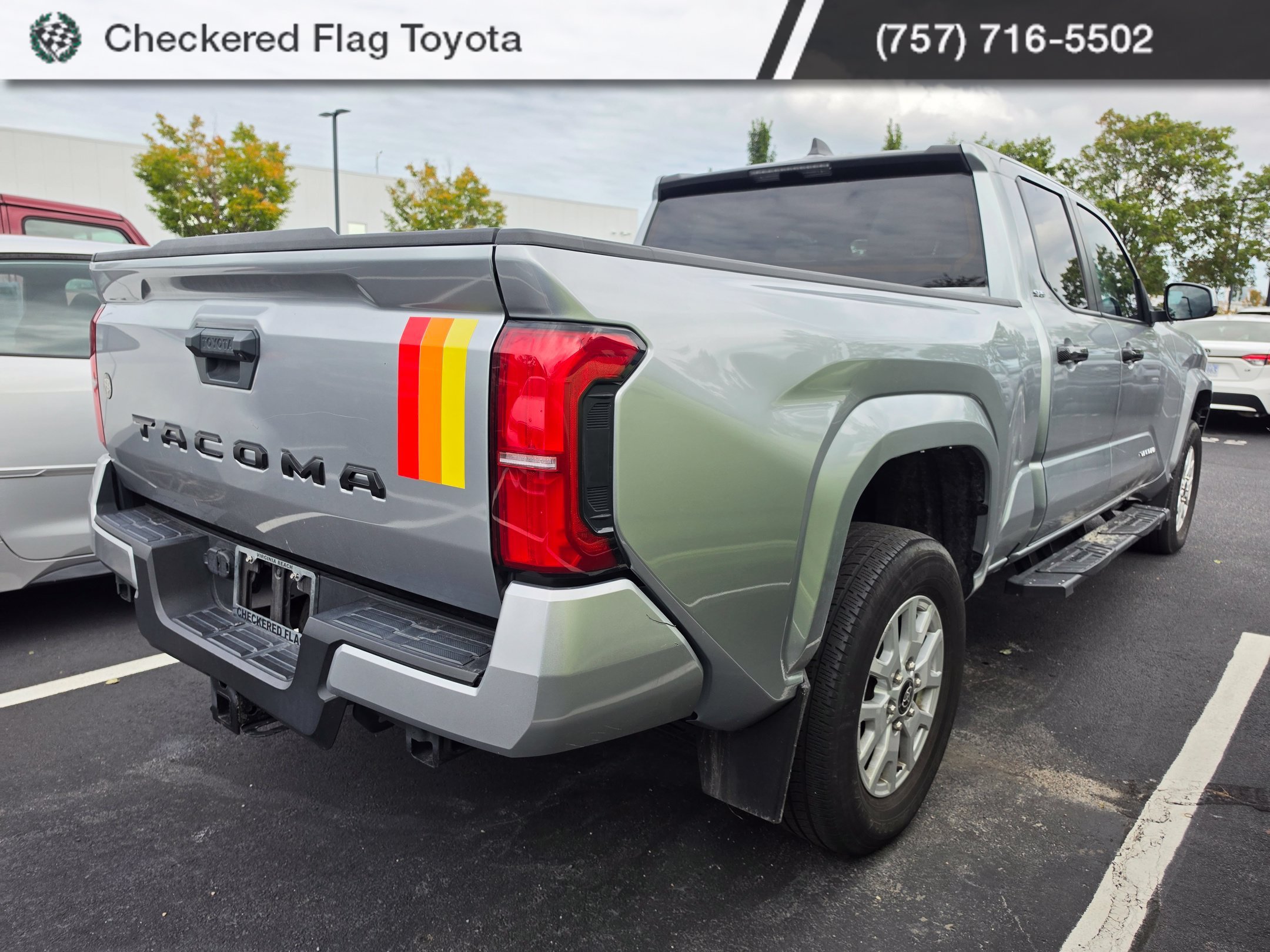Used 2024 Celestial Silver Metallic Toyota SR5 image 6