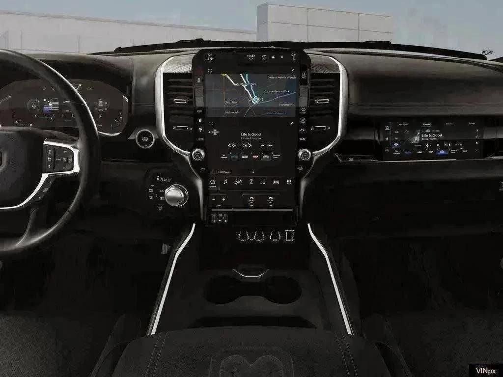 New 2026 Granite Crystal Metallic Clear-Coat Exterior Paint RAM Laramie image 15