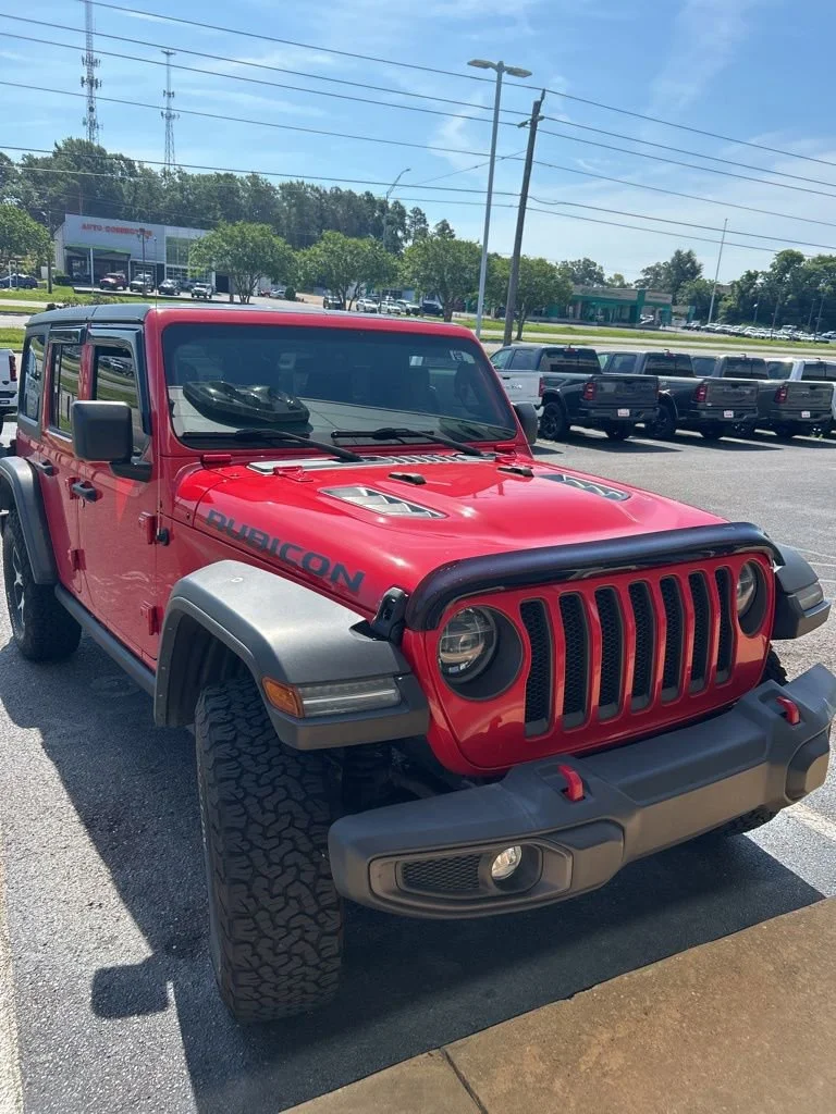 Used 2021 Firecracker Red Clearcoat Jeep Unlimited Rubicon image 10