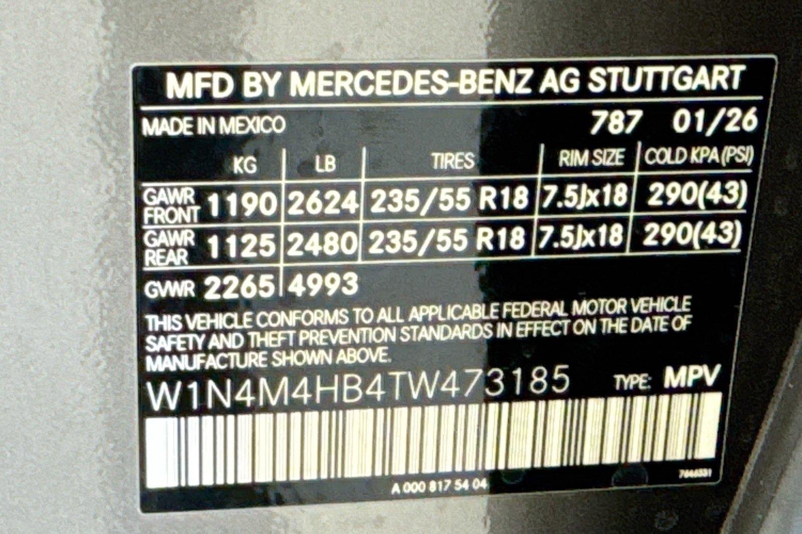 New 2026 Mountain Grey Metallic Mercedes-Benz GLB 250 image 30