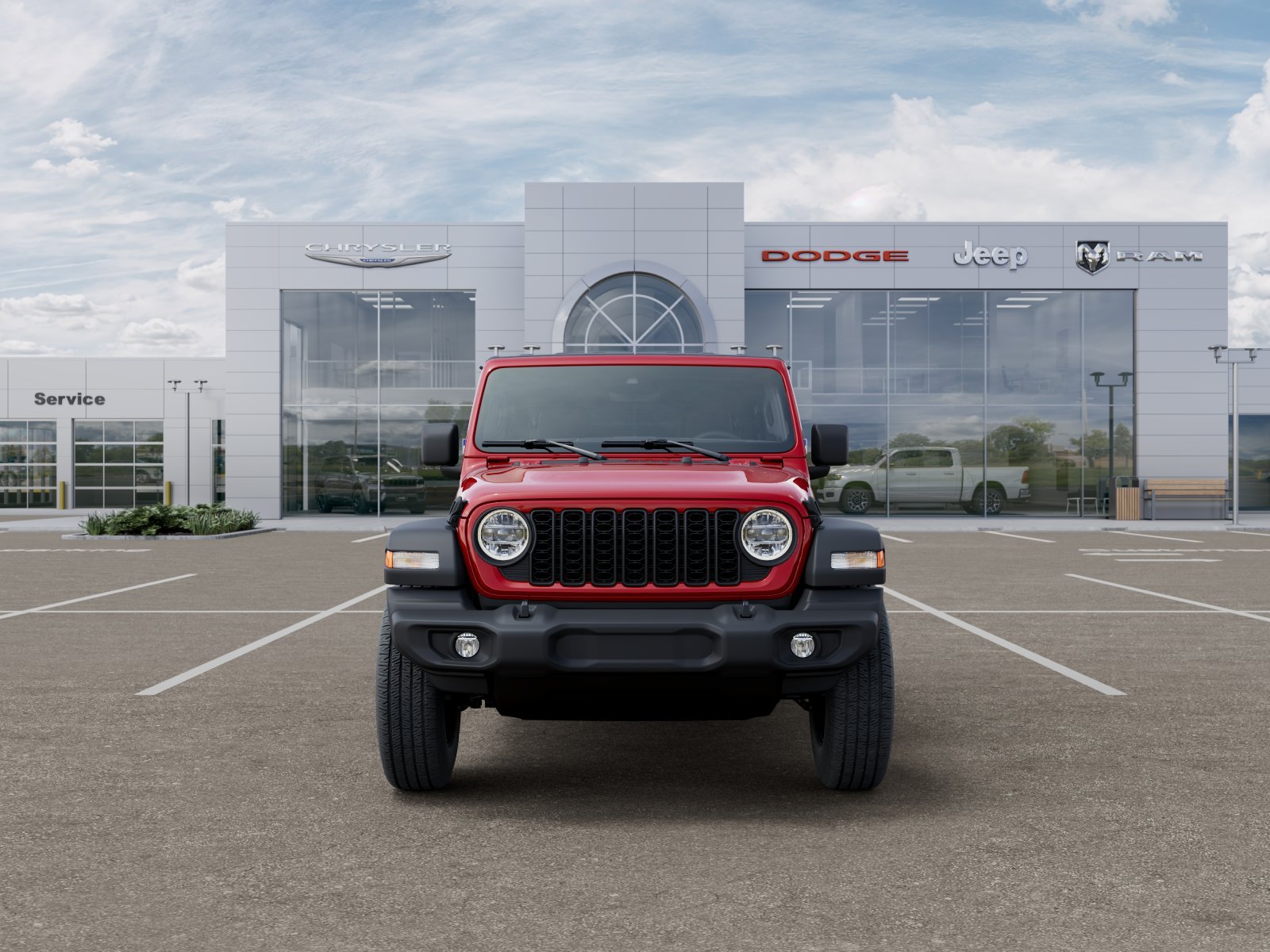 New 2026 Firecracker Red Clearcoat Jeep Sport S image 32