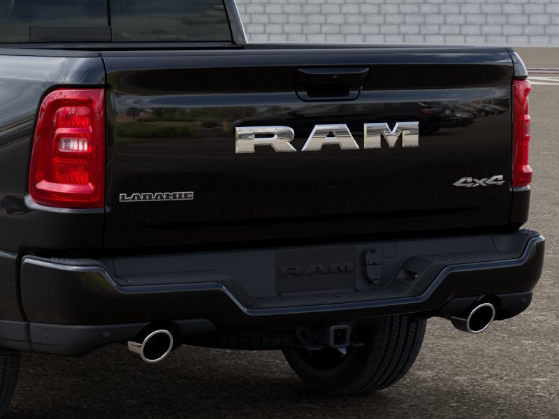 New 2026 Diamond Black Crystal Pearl-Coat Exterior Paint RAM LARAMIE image 13