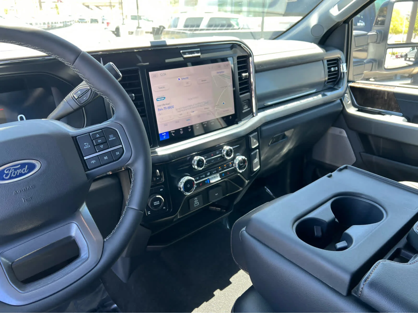 New 2026 Star White Metallic Tri-Coat Ford F-350® Lariat® image 36