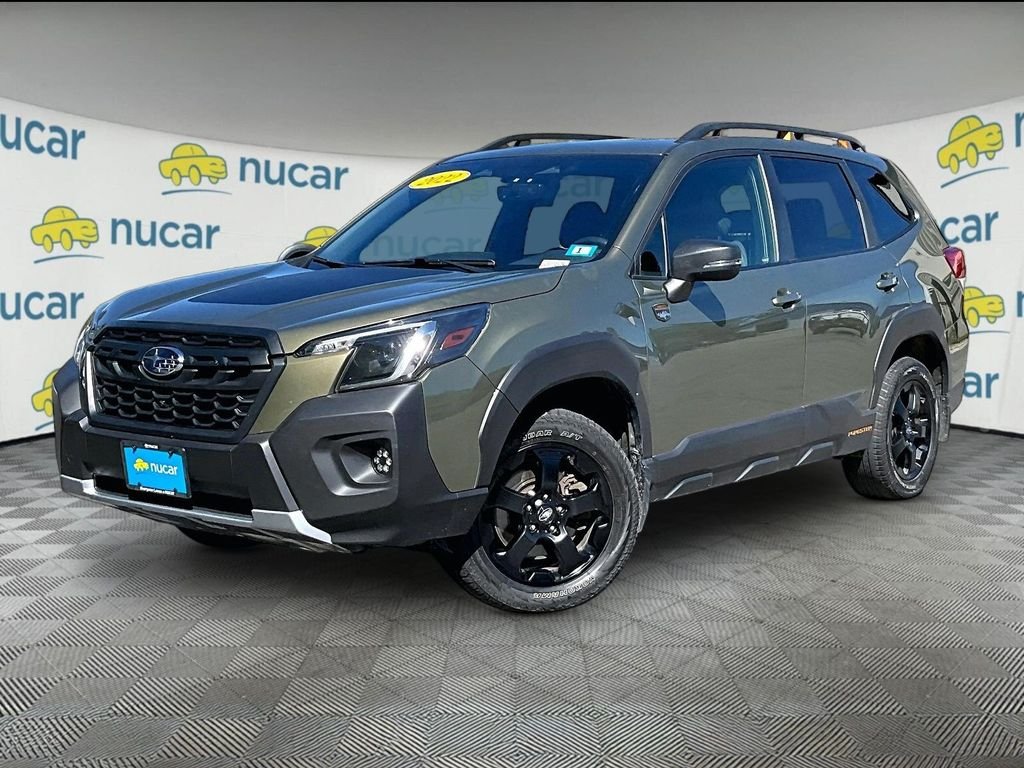Used 2022 Autumn Green Metallic Subaru Wilderness image 3