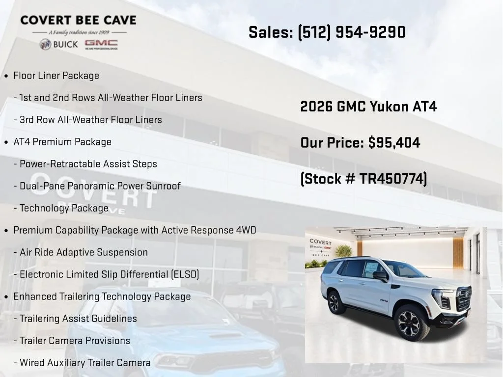 New 2026 Summit White GMC AT4 image 24
