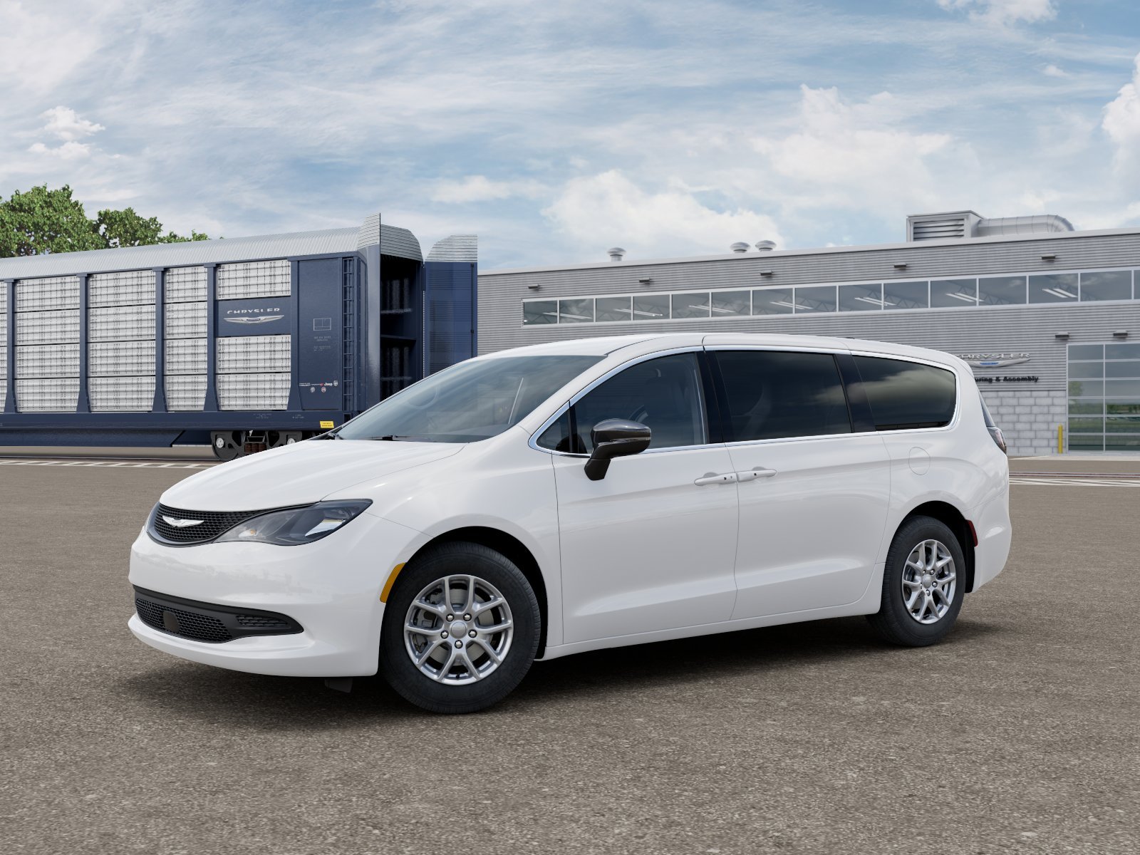 New 2027 Bright White Clear-Coat Exterior Paint Chrysler LX image 1